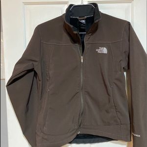 North Face jacket. Women’s medium. Brown black